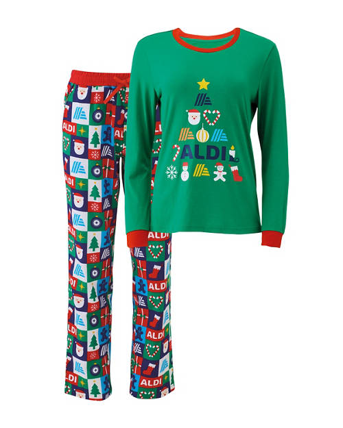 Aldi xmas pjs sale